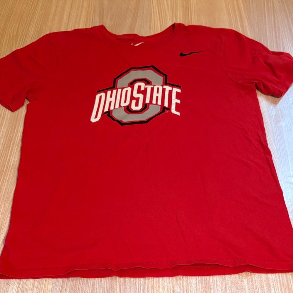Nike The Nike tee Ohio State tee red white